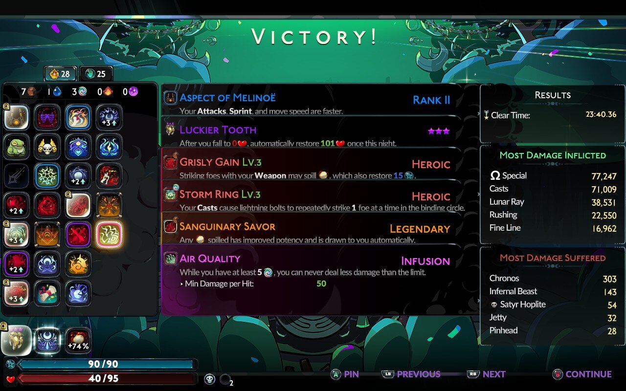 My first Chronos clear